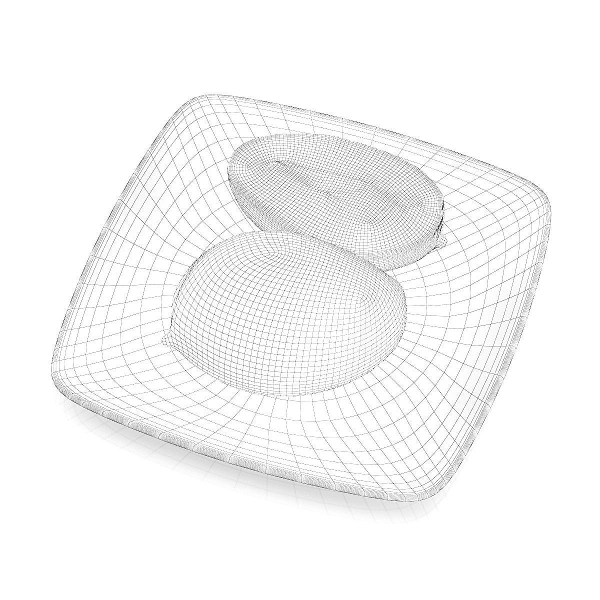 Mango fruits 3D model_7