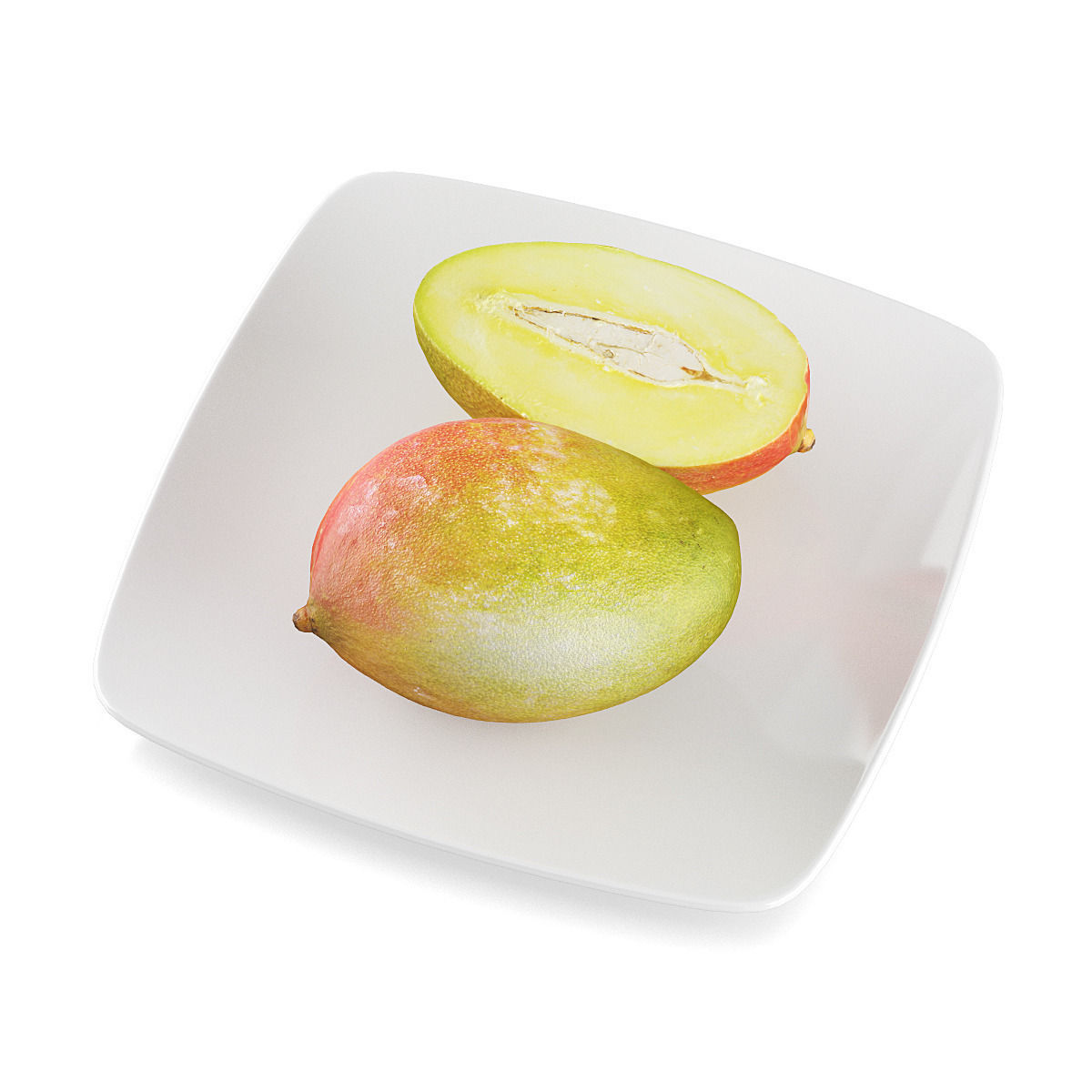 Mango fruits 3D model_6