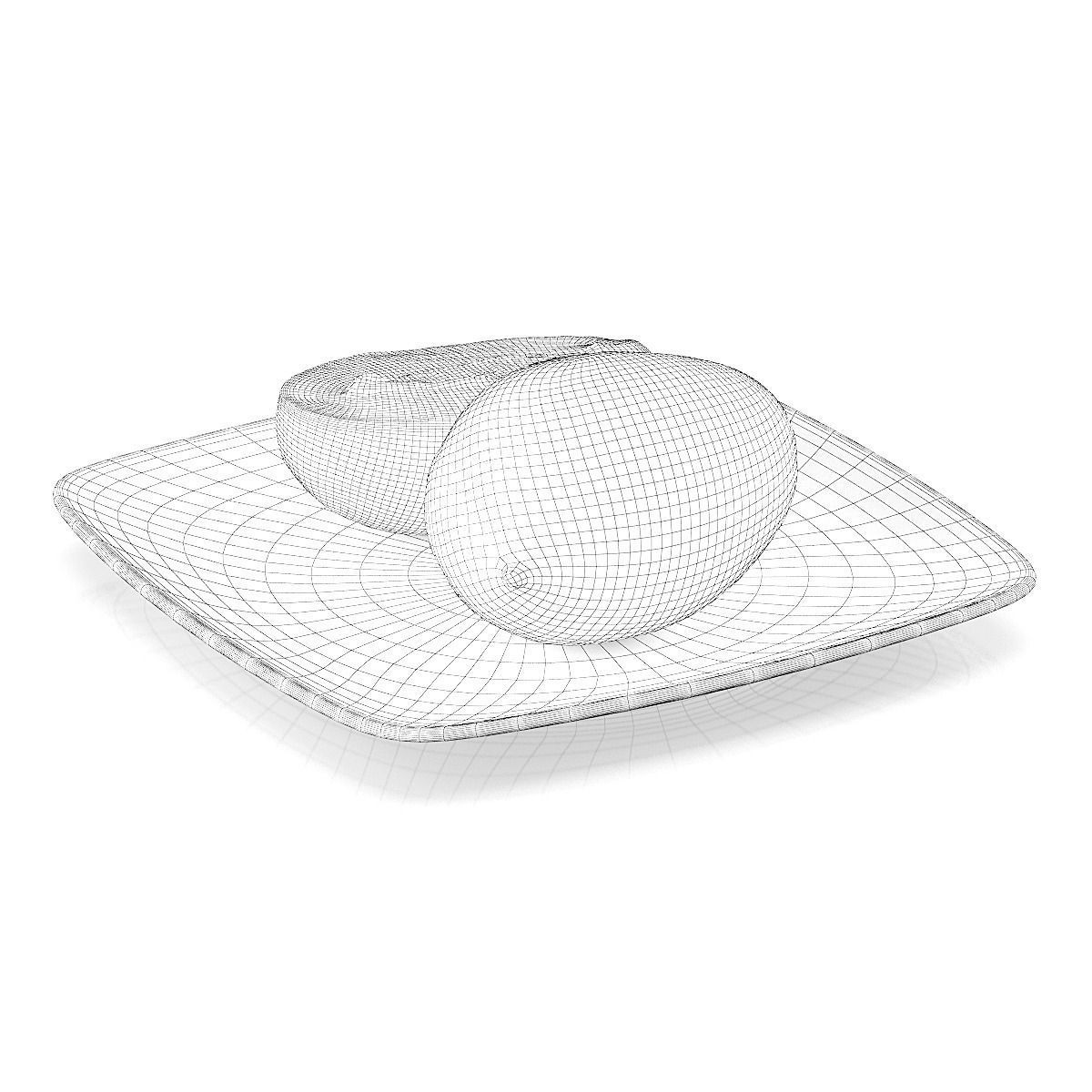 Mango fruits 3D model_3