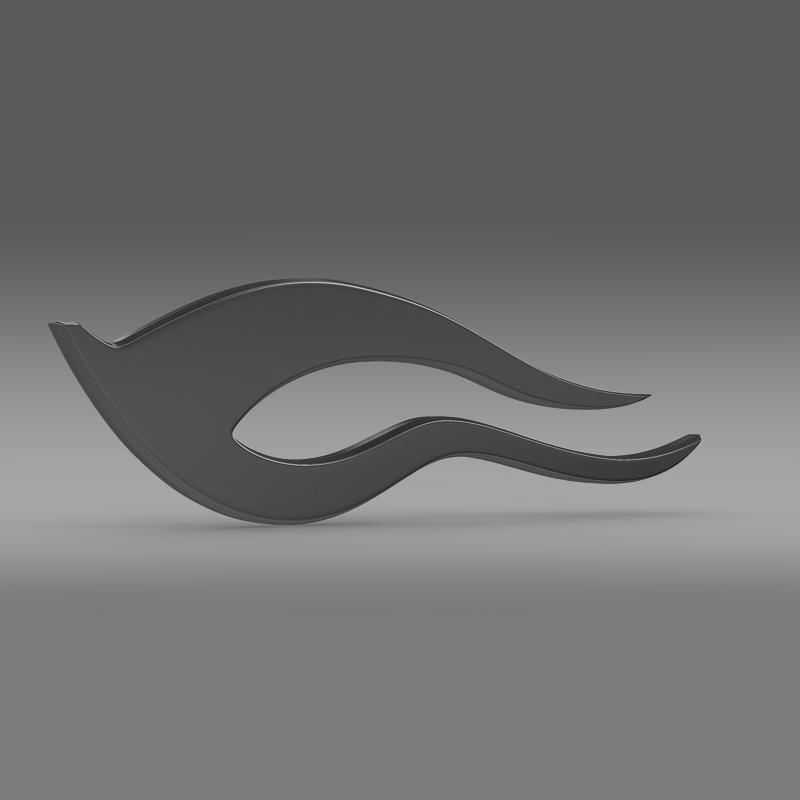 Tramontana Logo 3D model_2