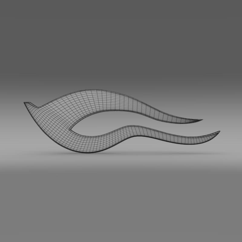 Tramontana Logo 3D model_6