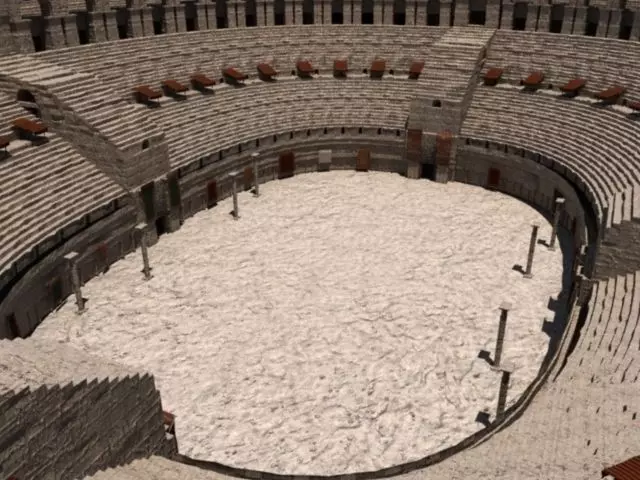 The Roman Colosseum 3D model_0
