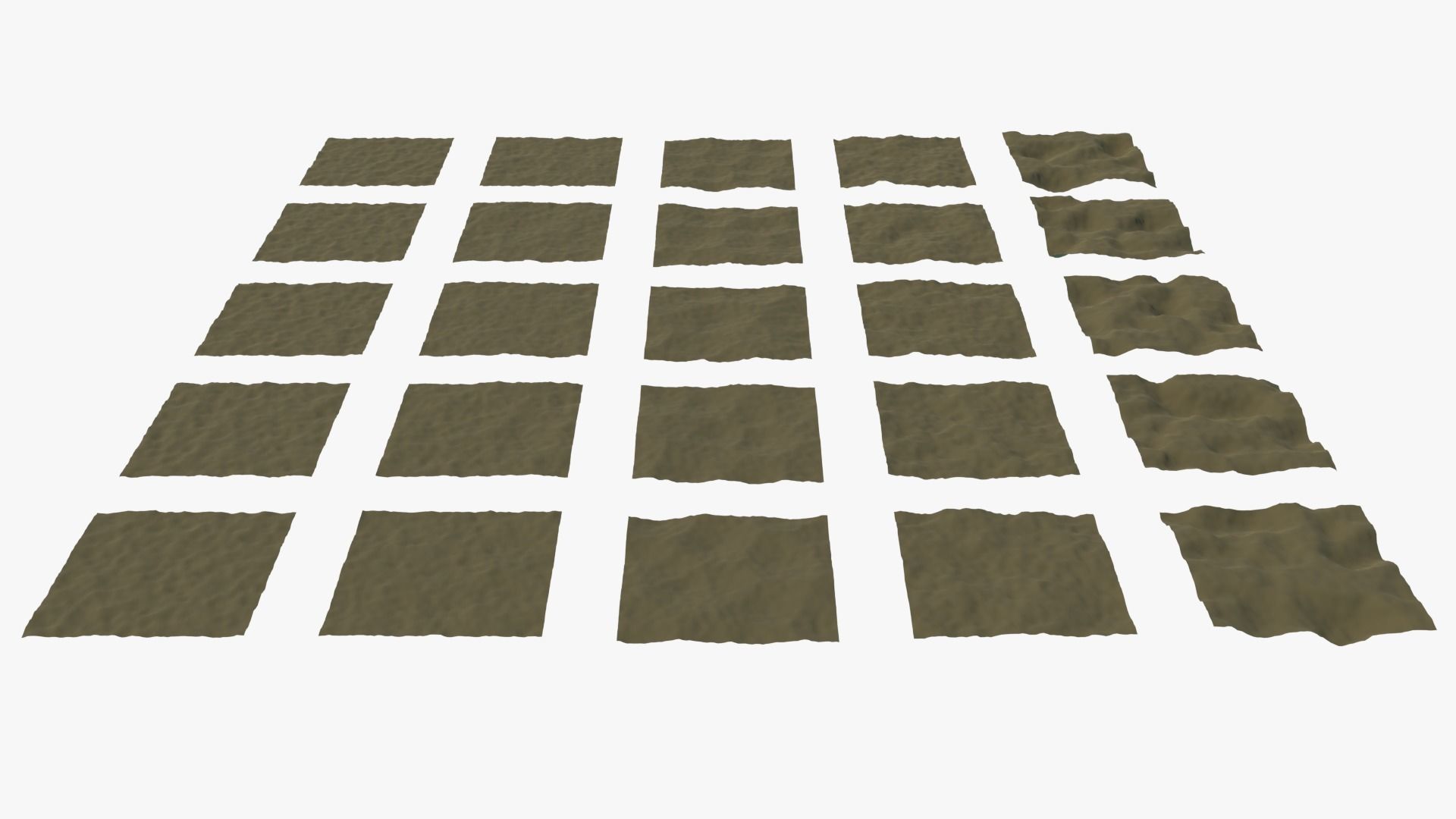 Dirt Terrains Basic 3D model_4