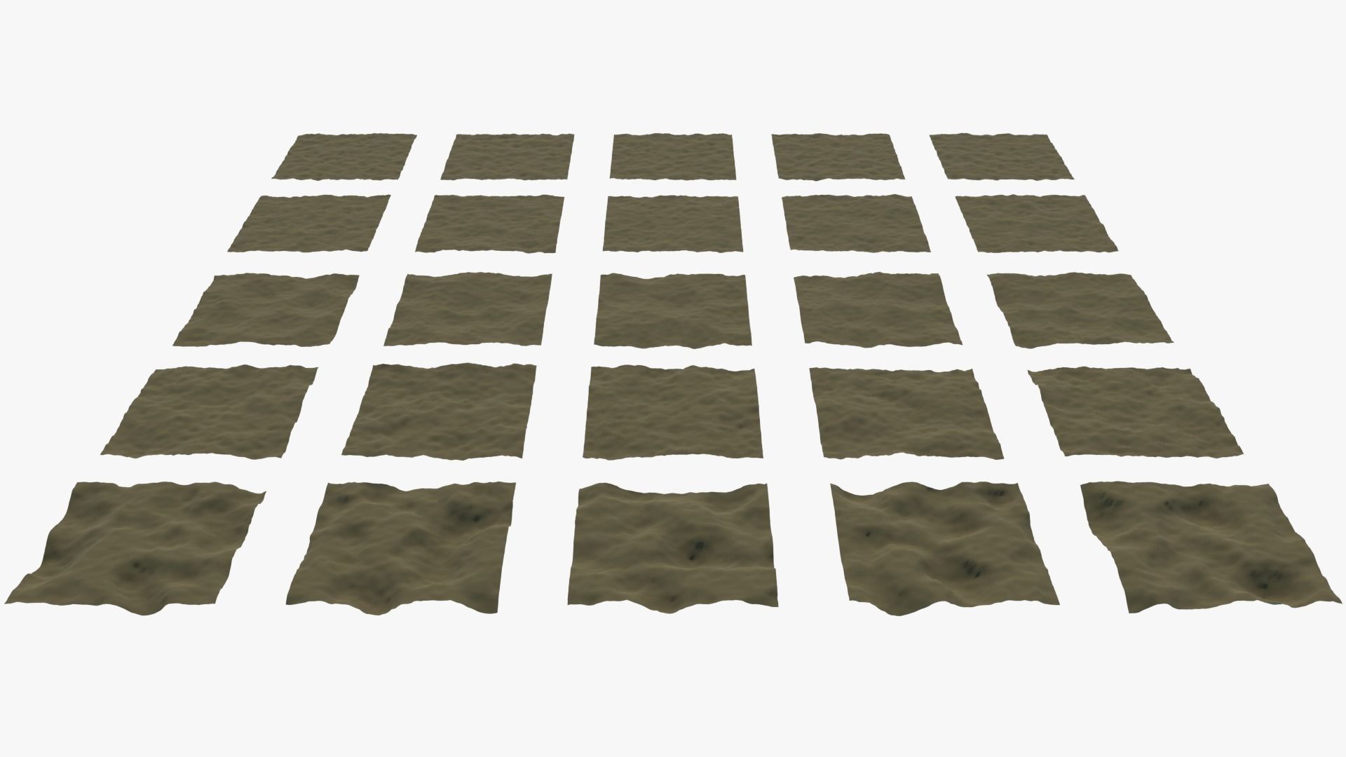 Dirt Terrains Basic 3D model_1