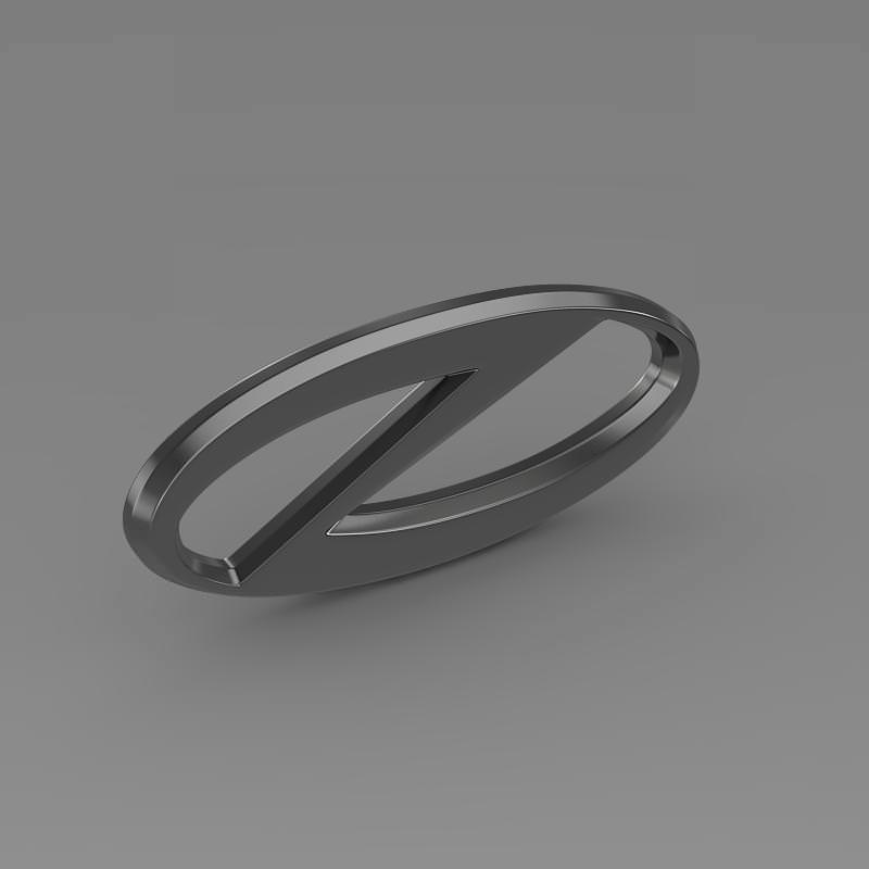 Zastava Logo 3D model_3