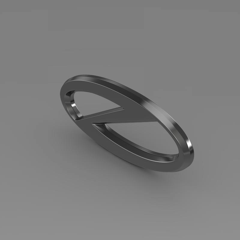 Zastava Logo 3D model_1