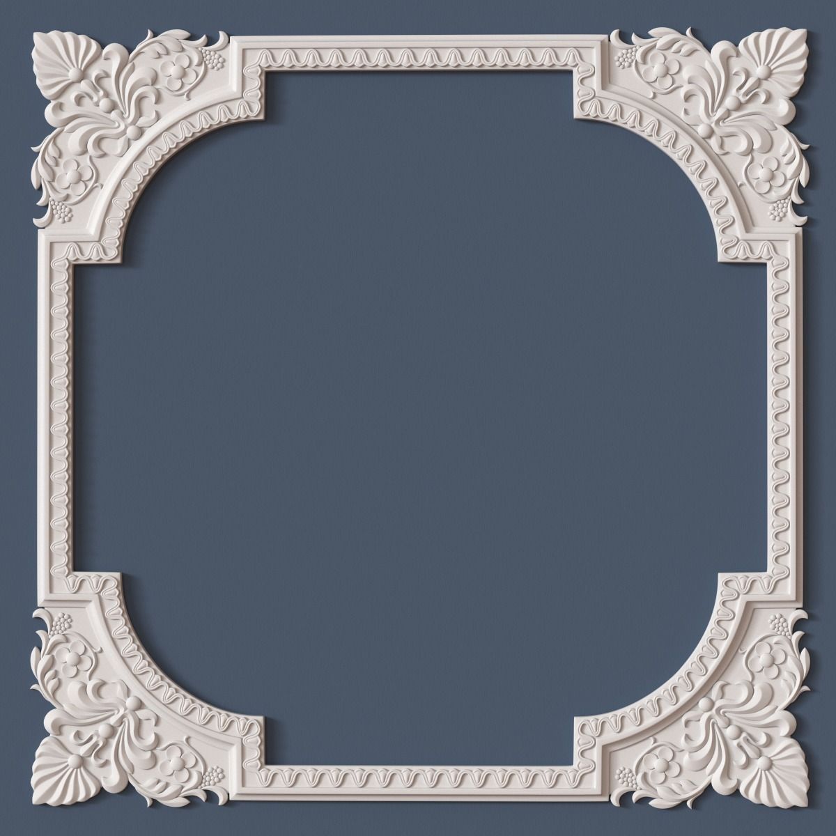 Molding Corner 3D model_3