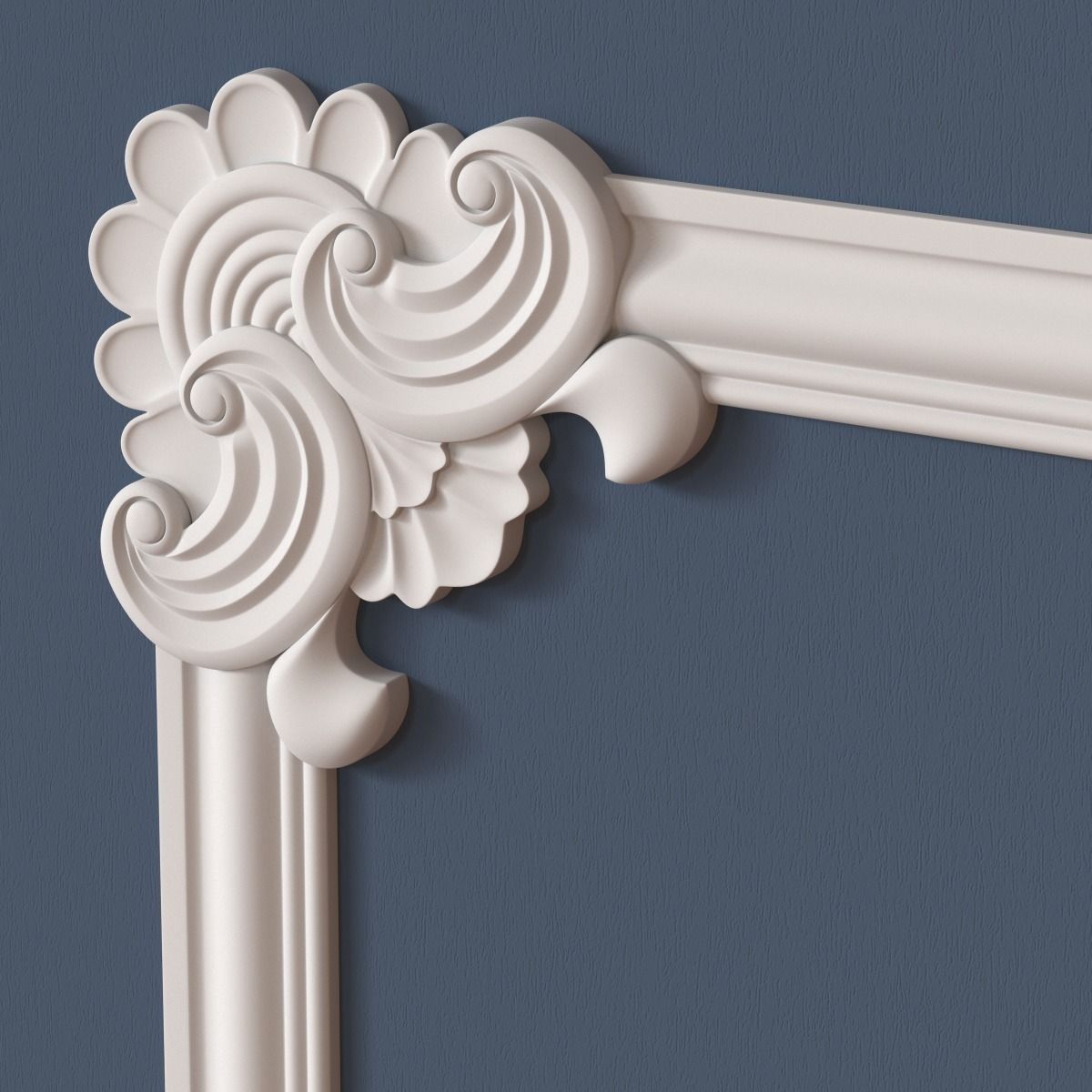 Molding Corner 3D model_2