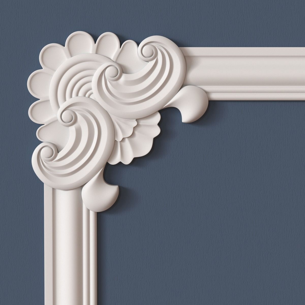 Molding Corner 3D model_0