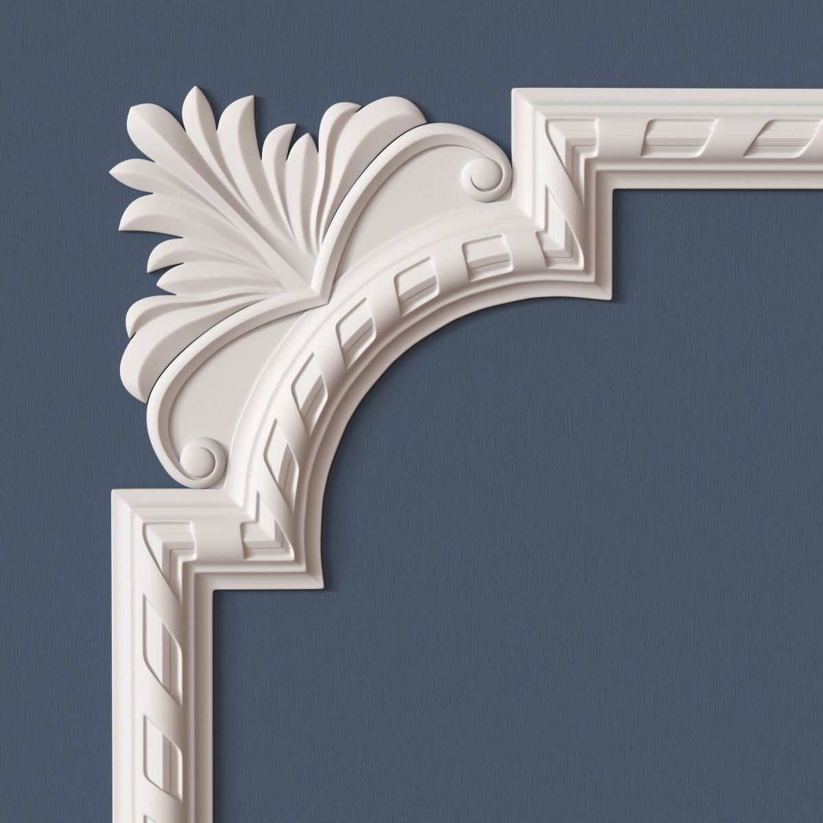 10 Molding Corners Collection  3D model_6