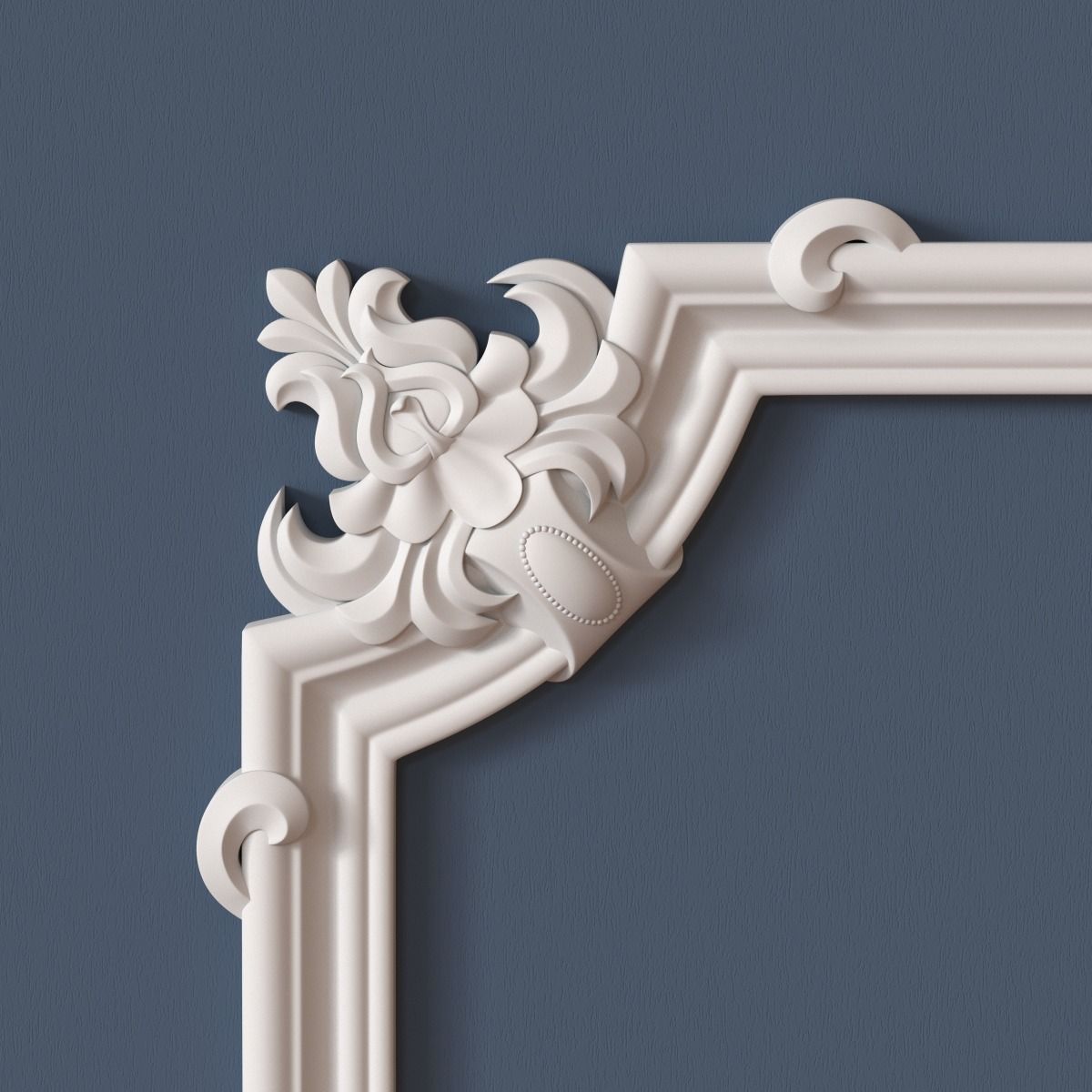 10 Molding Corners Collection  3D model_2