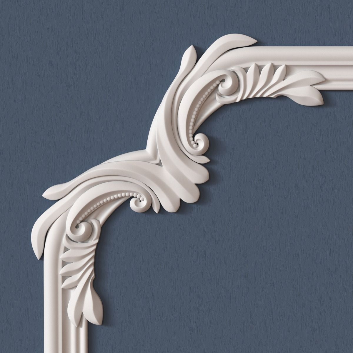 10 Molding Corners Collection  3D model_9