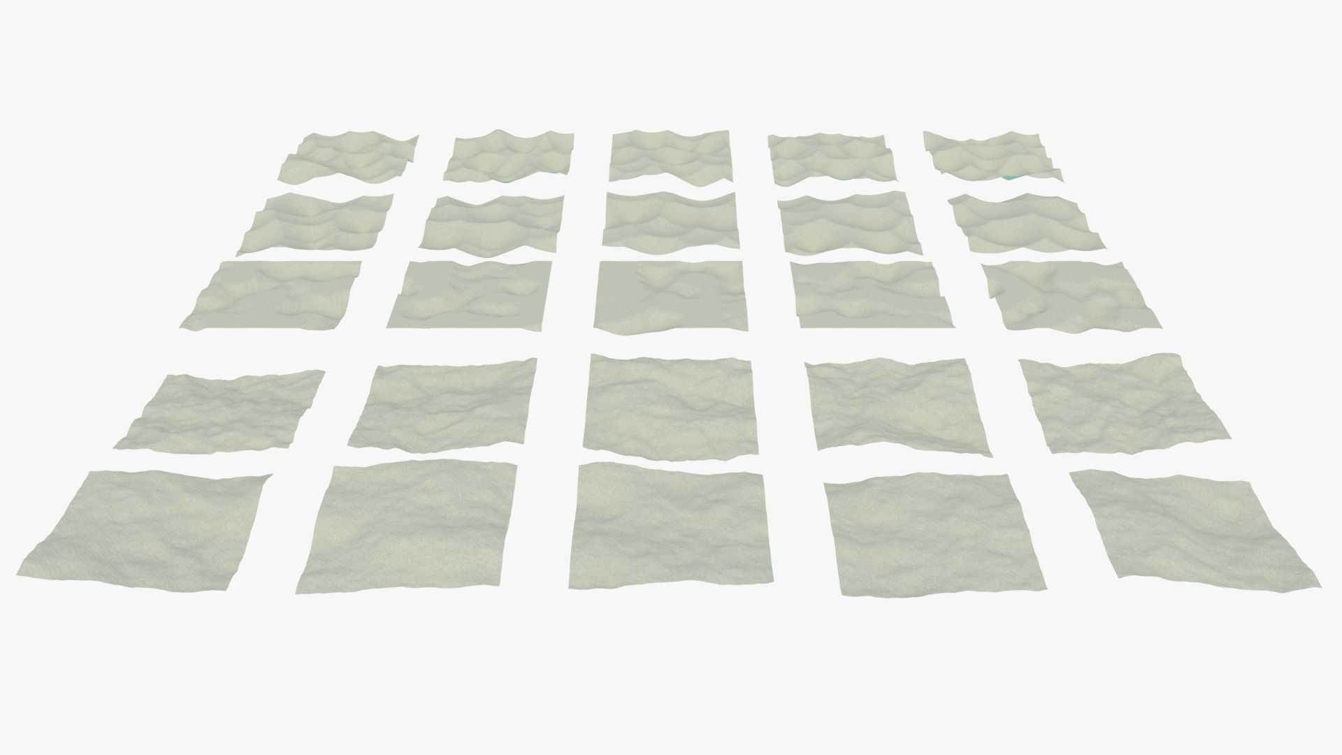 Sand Terrains Basic 3D model_3