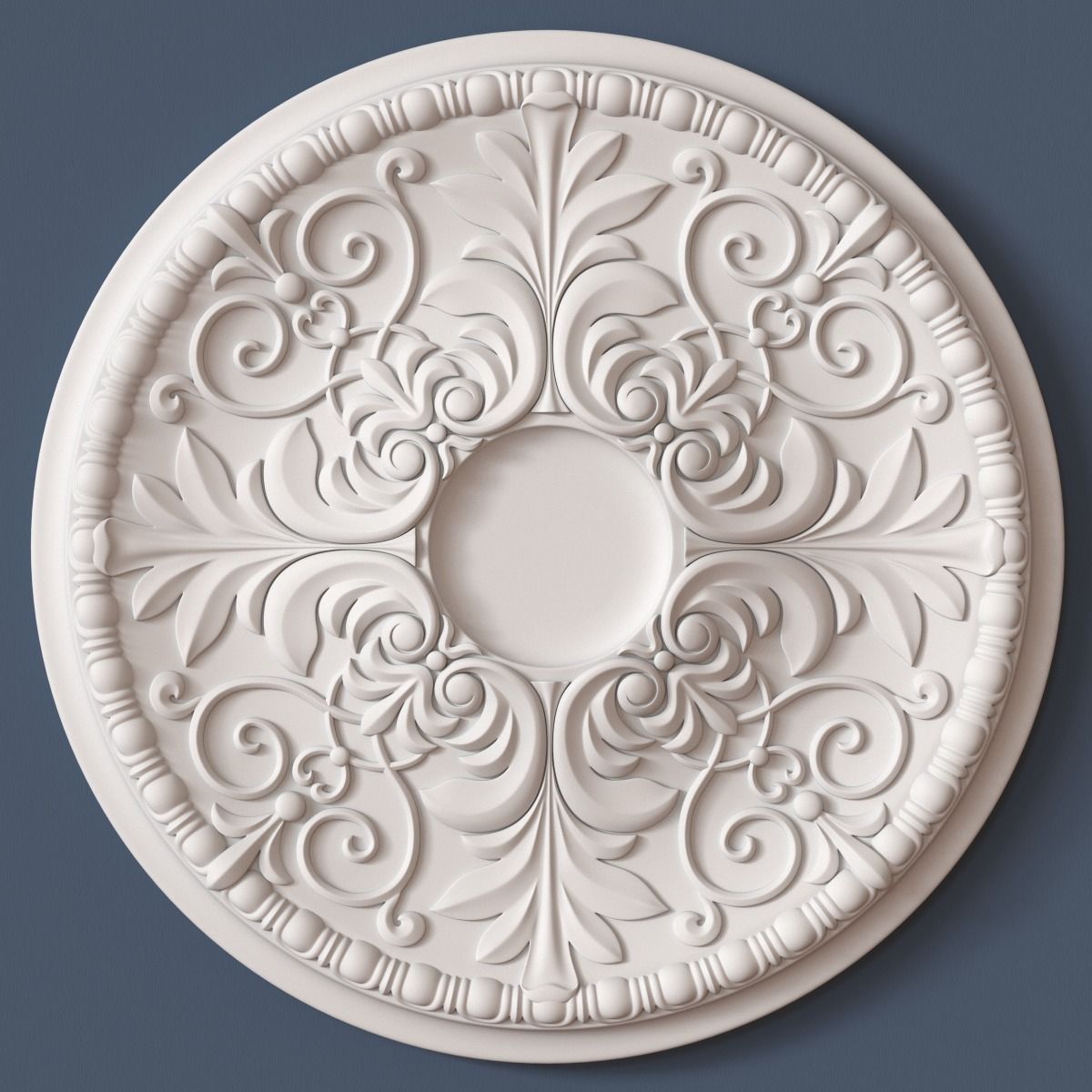 Ceiling Medallion 3D model_0