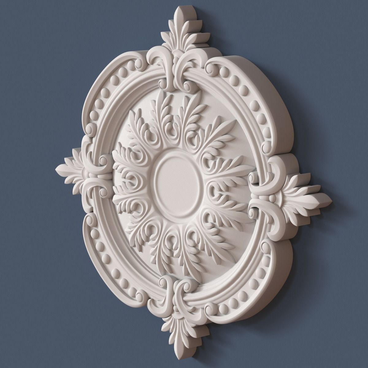 Ceiling Medallion 3D model_2