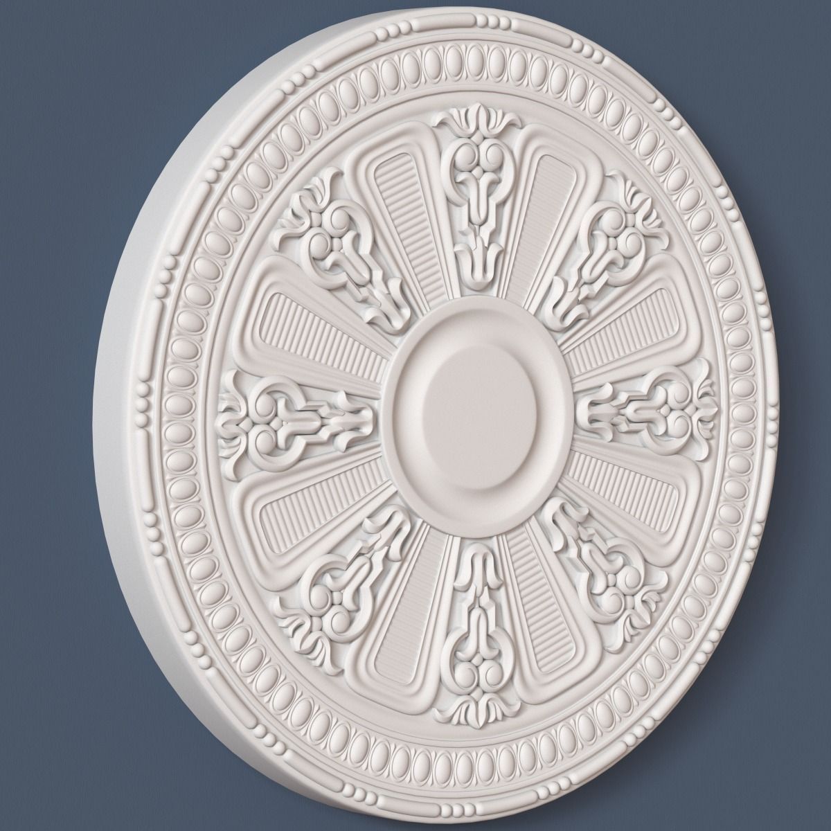 Ceiling Medallion 3D model_1