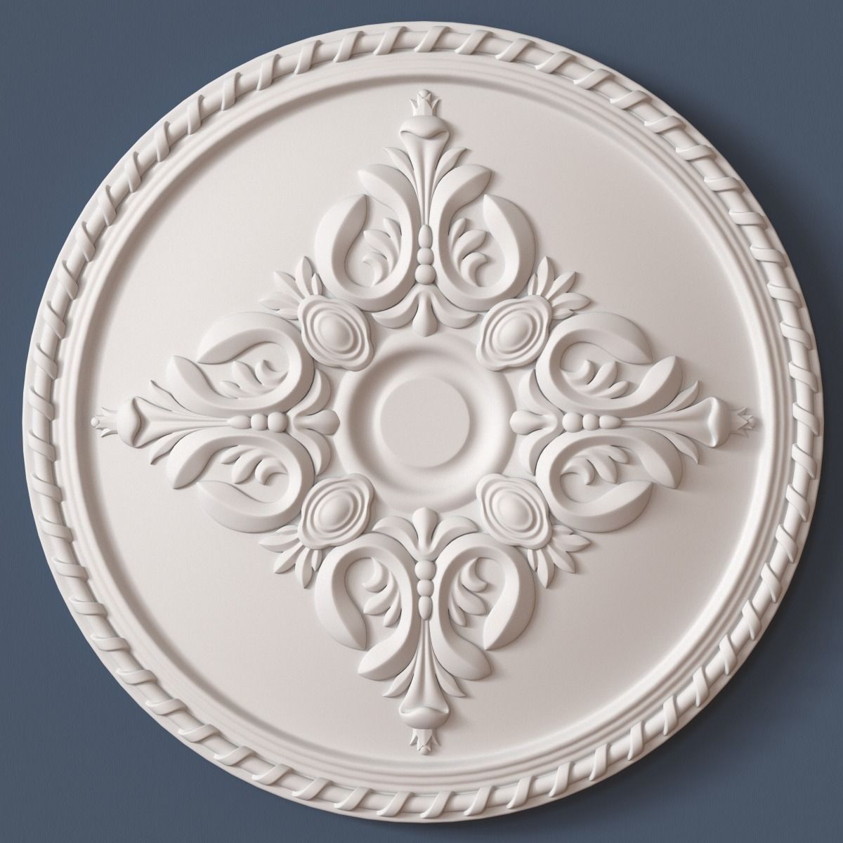 10 Ceiling Medallions Collection  3D model_3