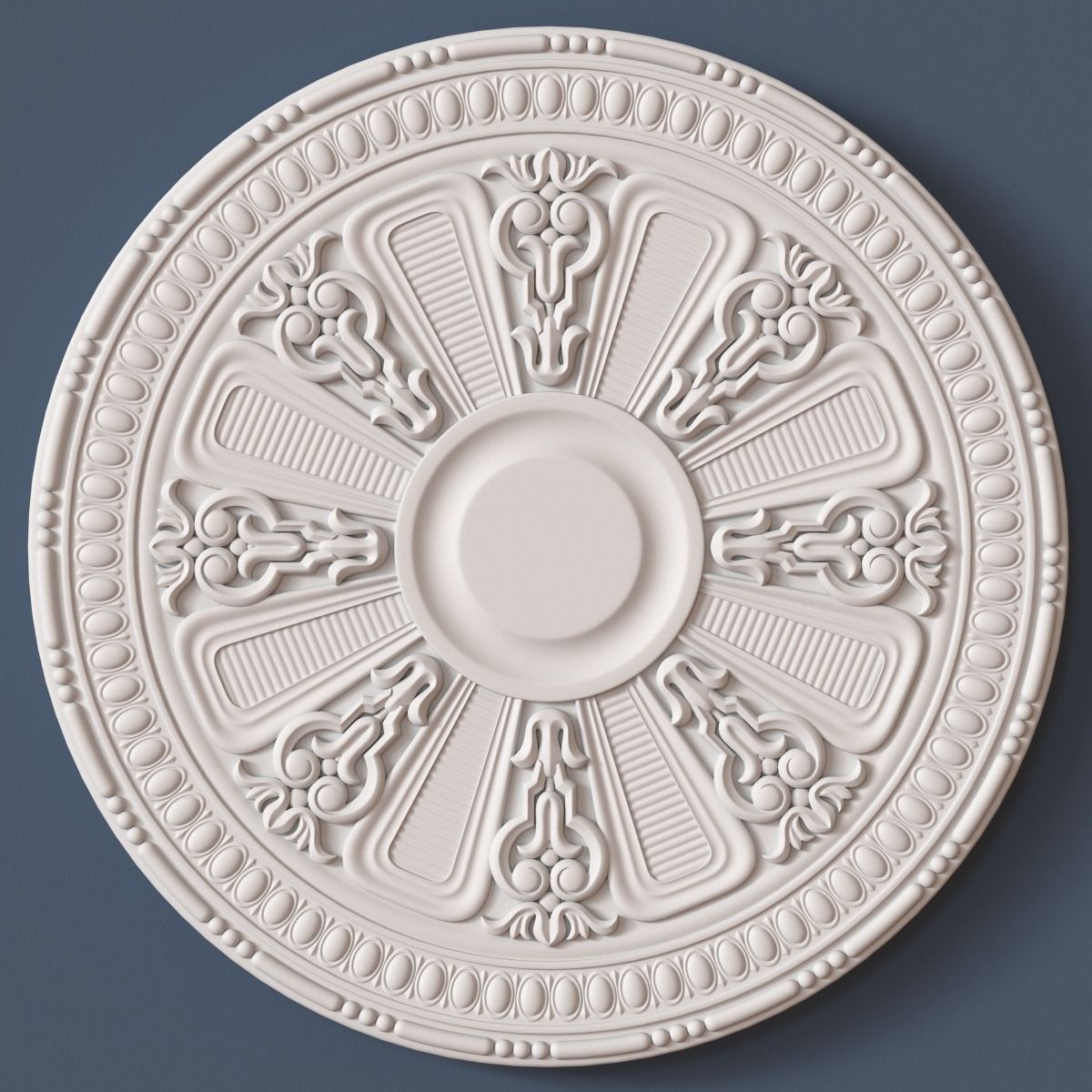 10 Ceiling Medallions Collection  3D model_8