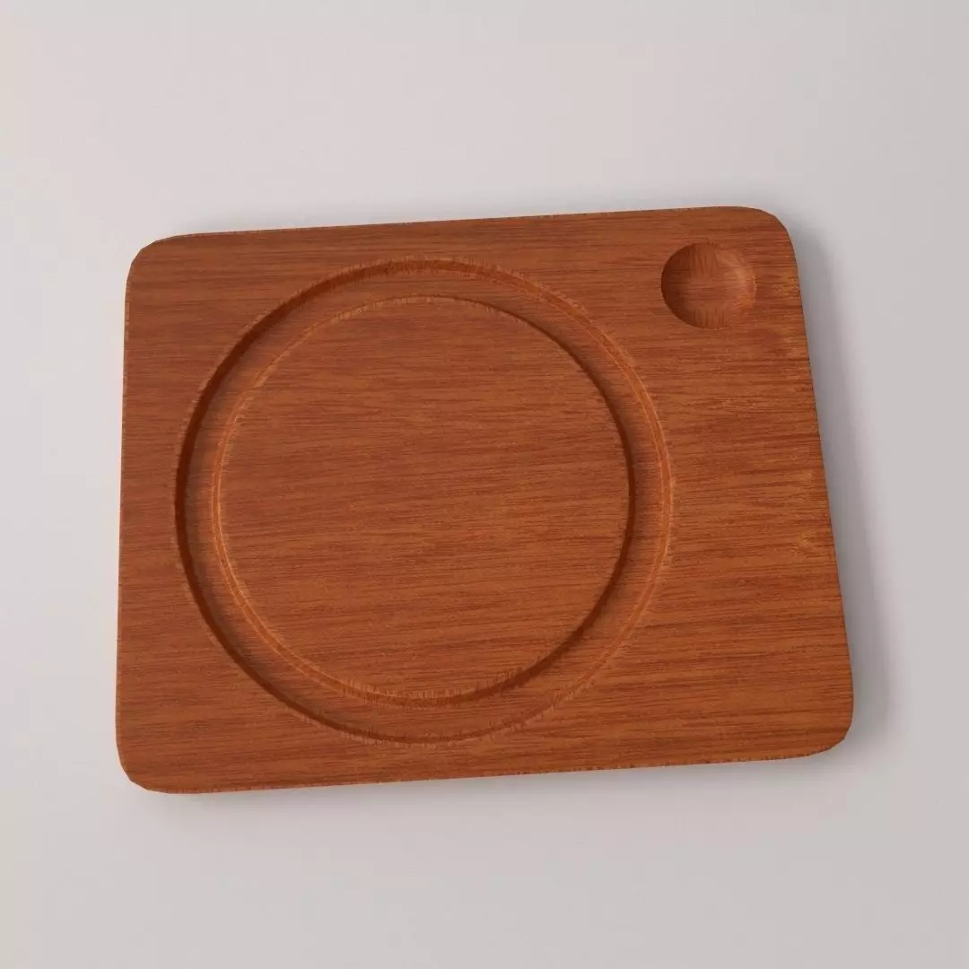 Trencher Plate 3D model_0