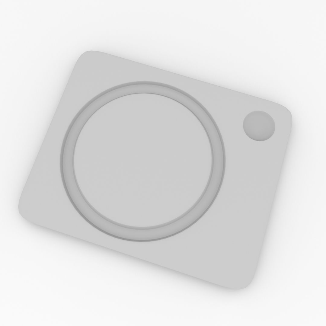 Trencher Plate 3D model_3