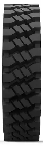 TRUCK TIRE Free low-poly 3D model