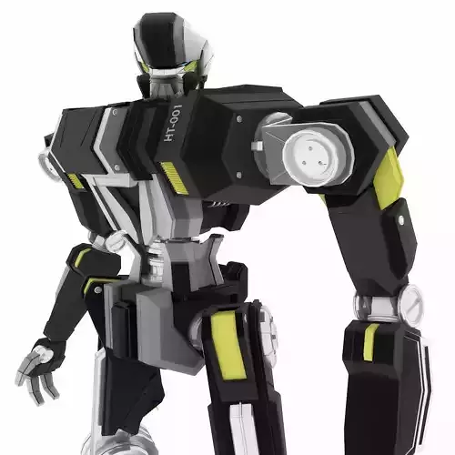 Robot HT 001 3D model