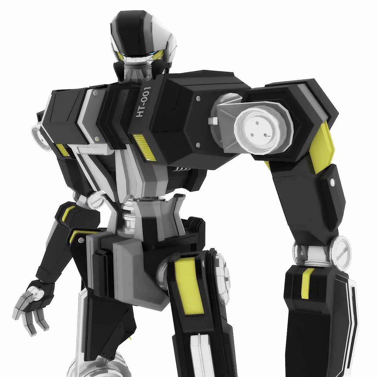 Robot HT 001 3D model_0