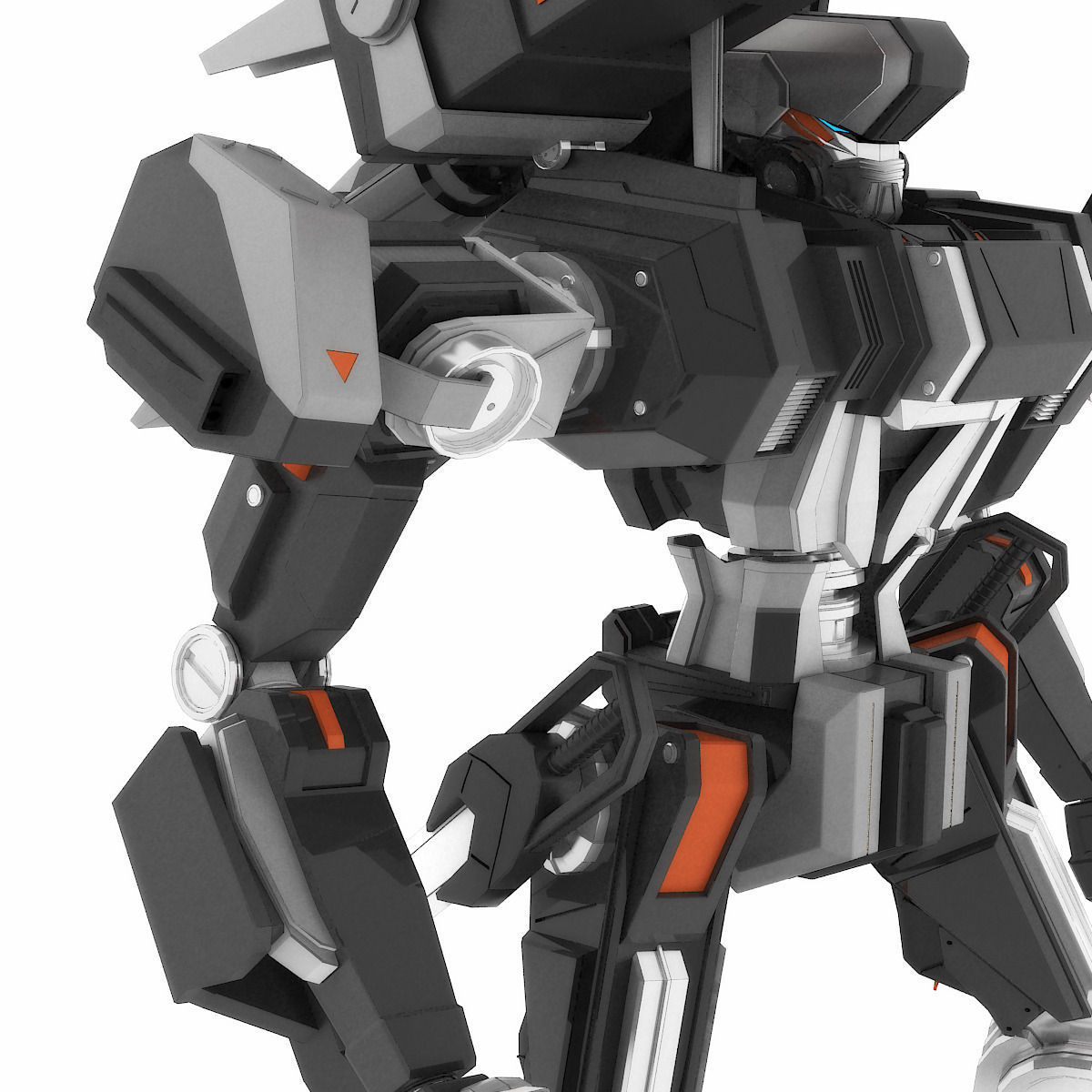 Robot HT 001 Heavy Mode 3D model_6