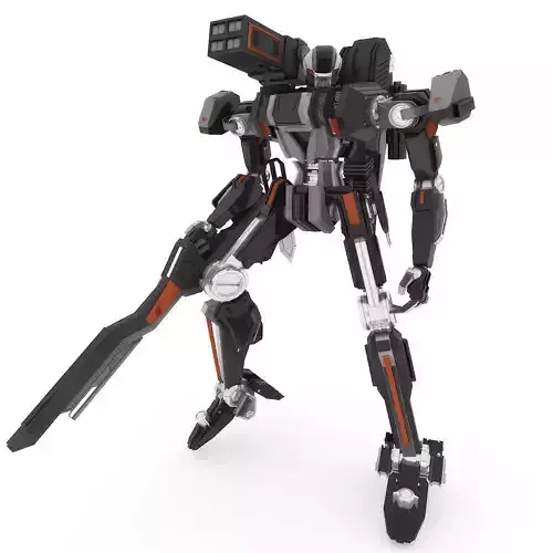 Robot HT 001 Heavy Mode 3D model
