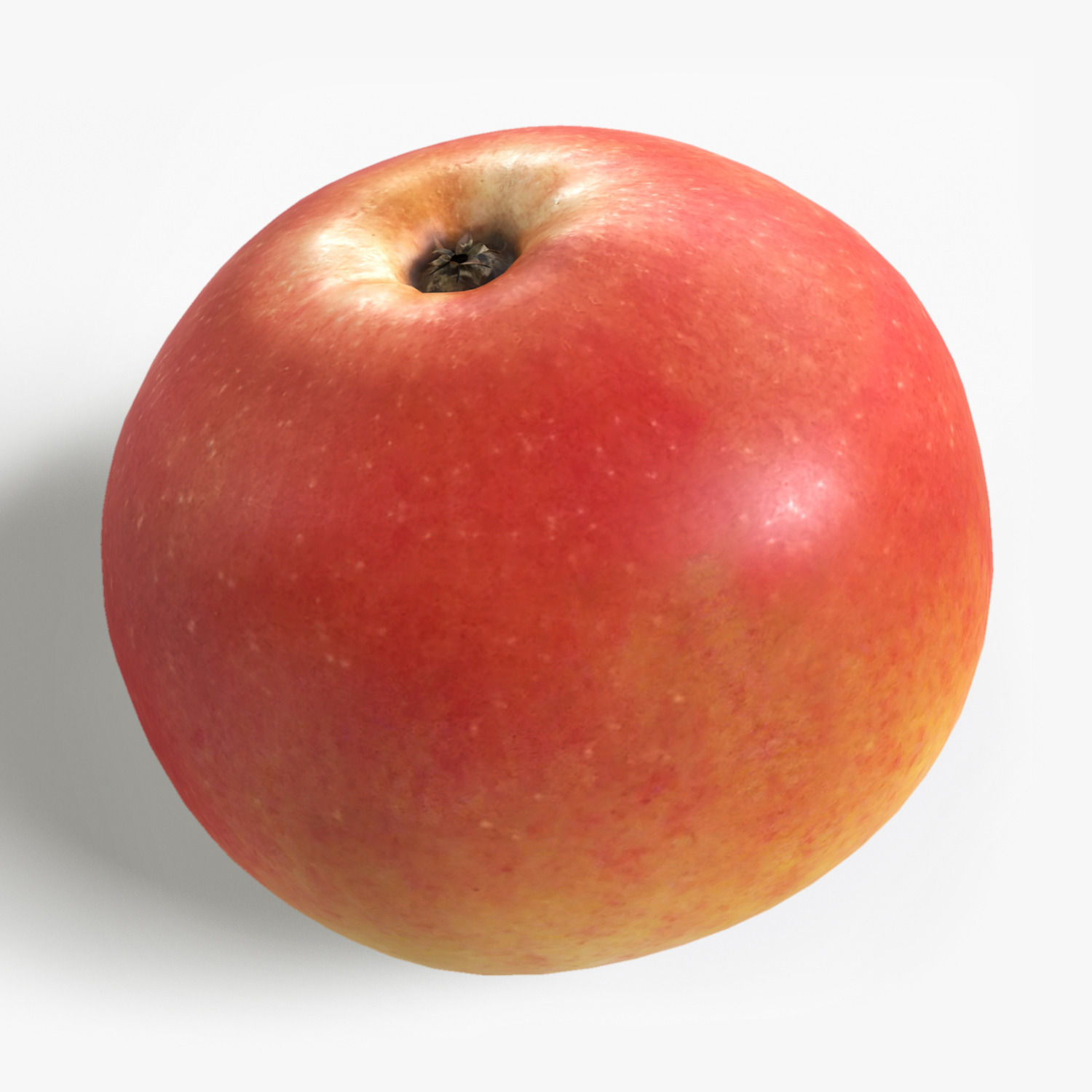 Apple 3D model_3
