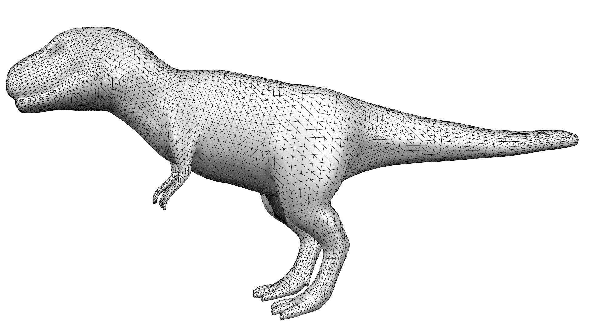 T-Rex dinosaur 3D model_11