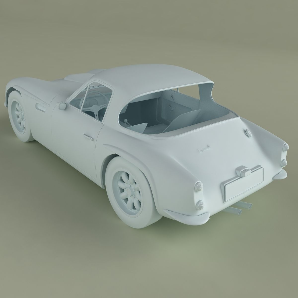 TVR Griffith Series 200 3D model_12