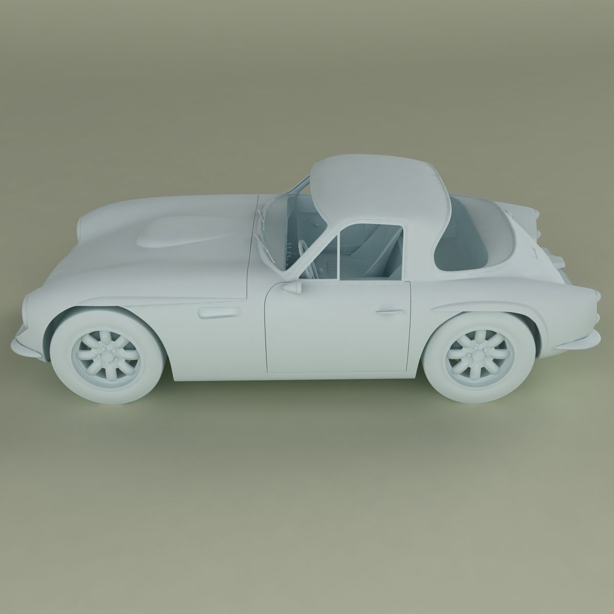 TVR Griffith Series 200 3D model_11