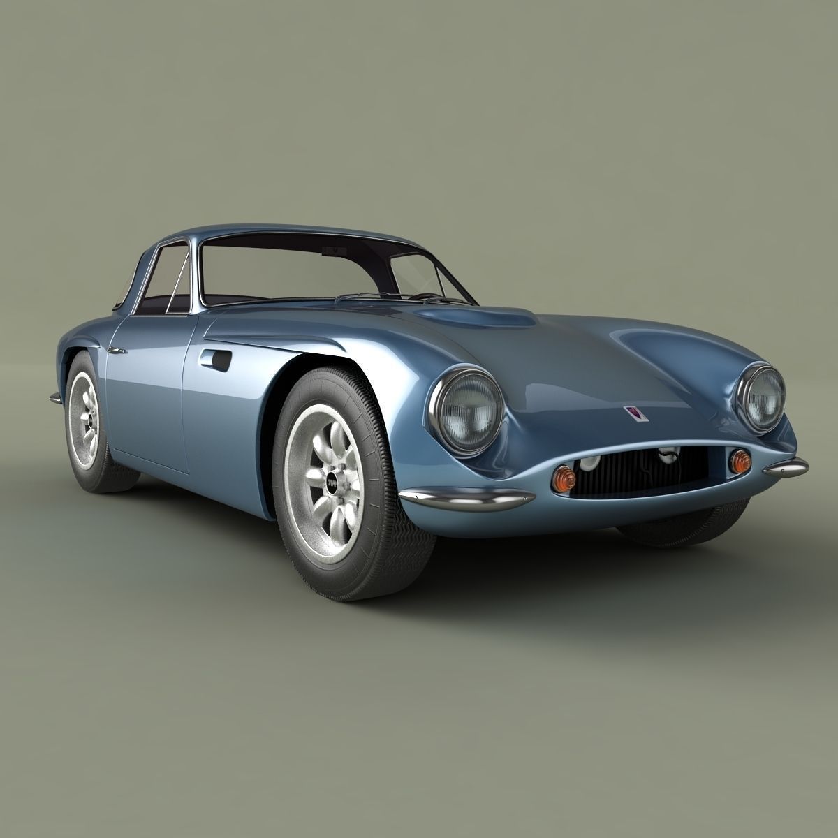 TVR Griffith Series 200 3D model_9