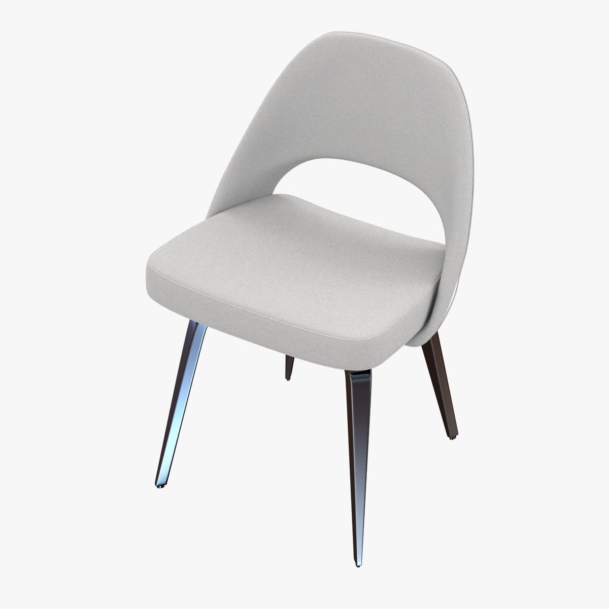 3d Model Saarinen Executive Side Chair Cgtrader Saarinen Executive Side Chair 3d Model Max Obj 3ds Fbx Mtl 2