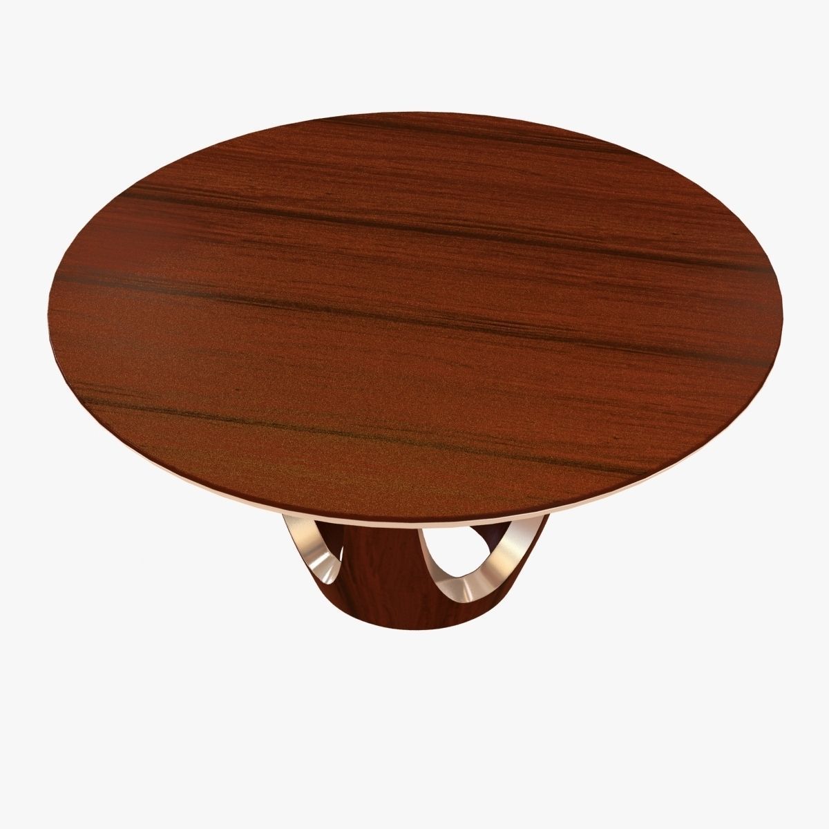 dakota jackson calypso round dining table 3D model_3