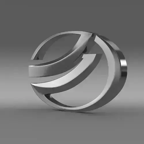 Zaz Logo 3D model
