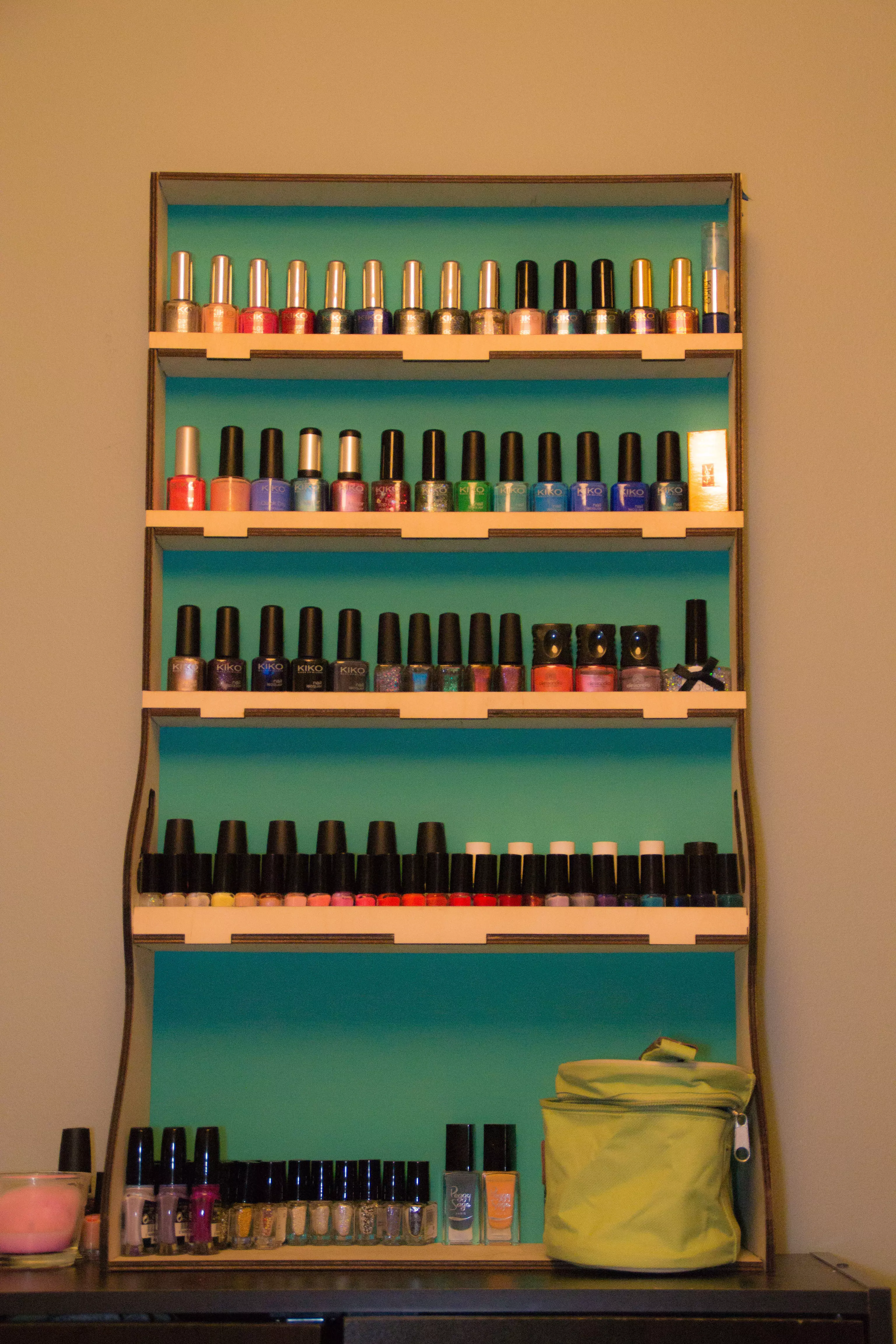 VERNITHEQUE nail polish rack 3D model_0