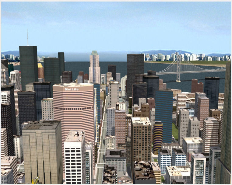 MEGAPOLIS - 3d city model 3D model_5