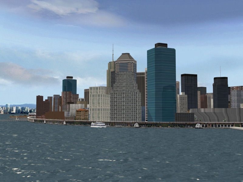 MEGAPOLIS - 3d city model 3D model_22