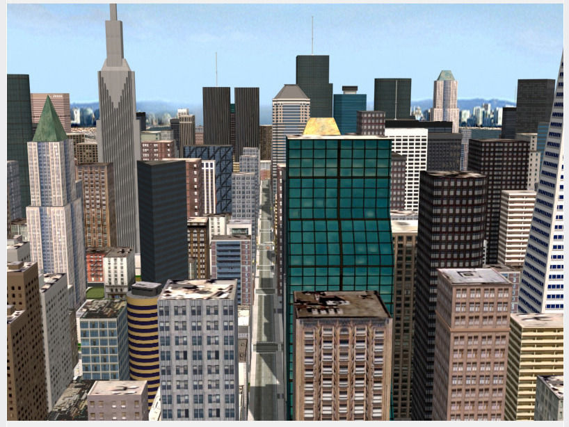 MEGAPOLIS - 3d city model 3D model_12