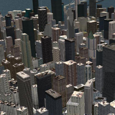 MEGAPOLIS - 3d city model 3D model_34