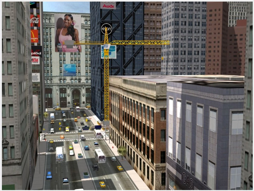 MEGAPOLIS - 3d city model 3D model_6