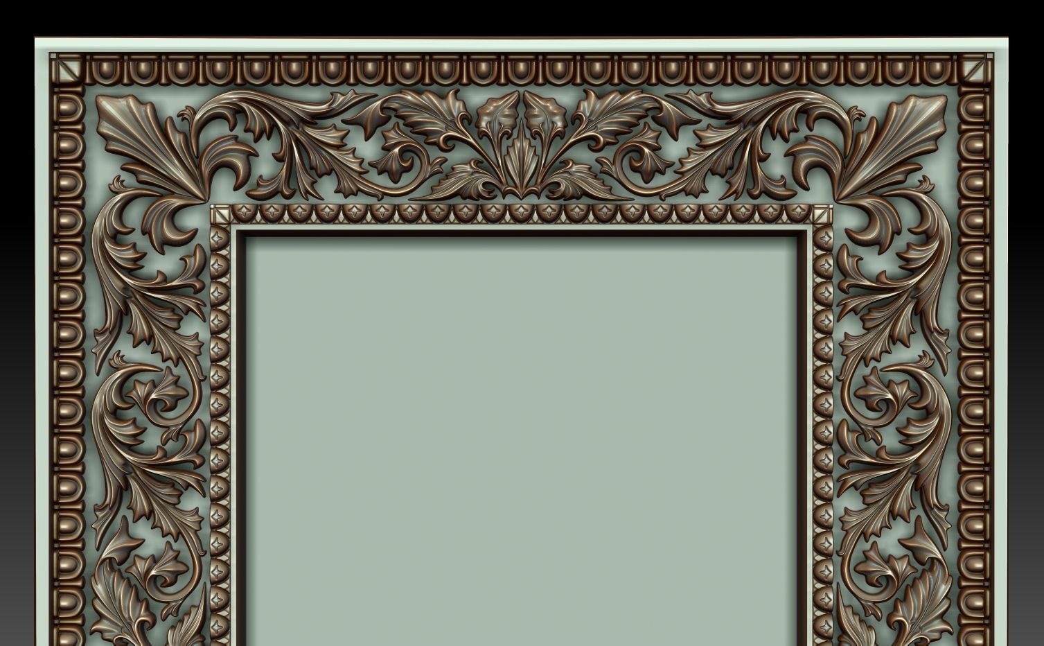 Decorative frame 3 3D model_2