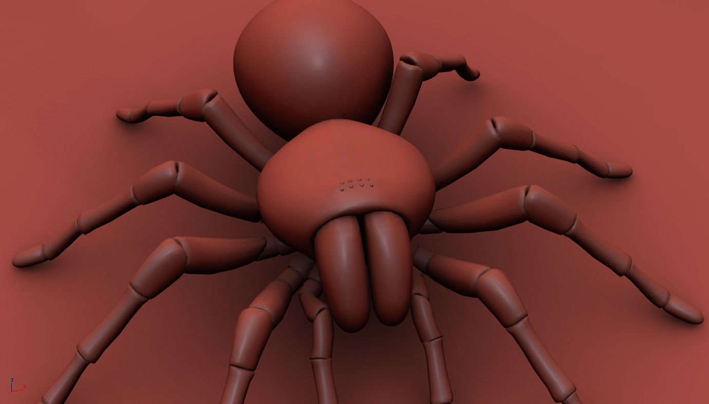 ANIMATED Tarantula 3d model a 3D model_18
