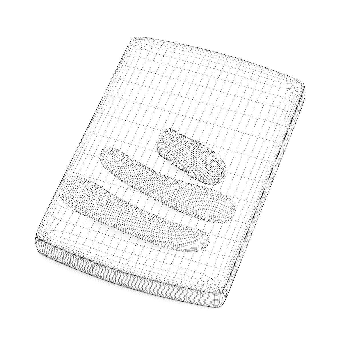 Carrots chopping board with 3D model_7