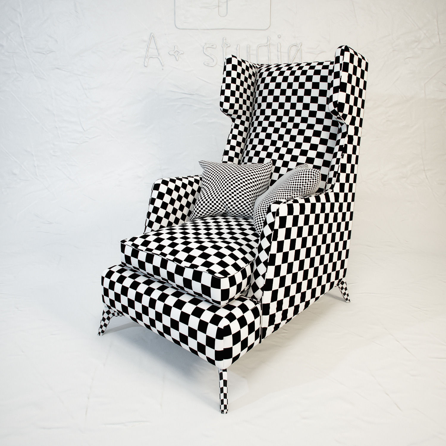 VIBIEFFE Class 680 highchair 3D model_2