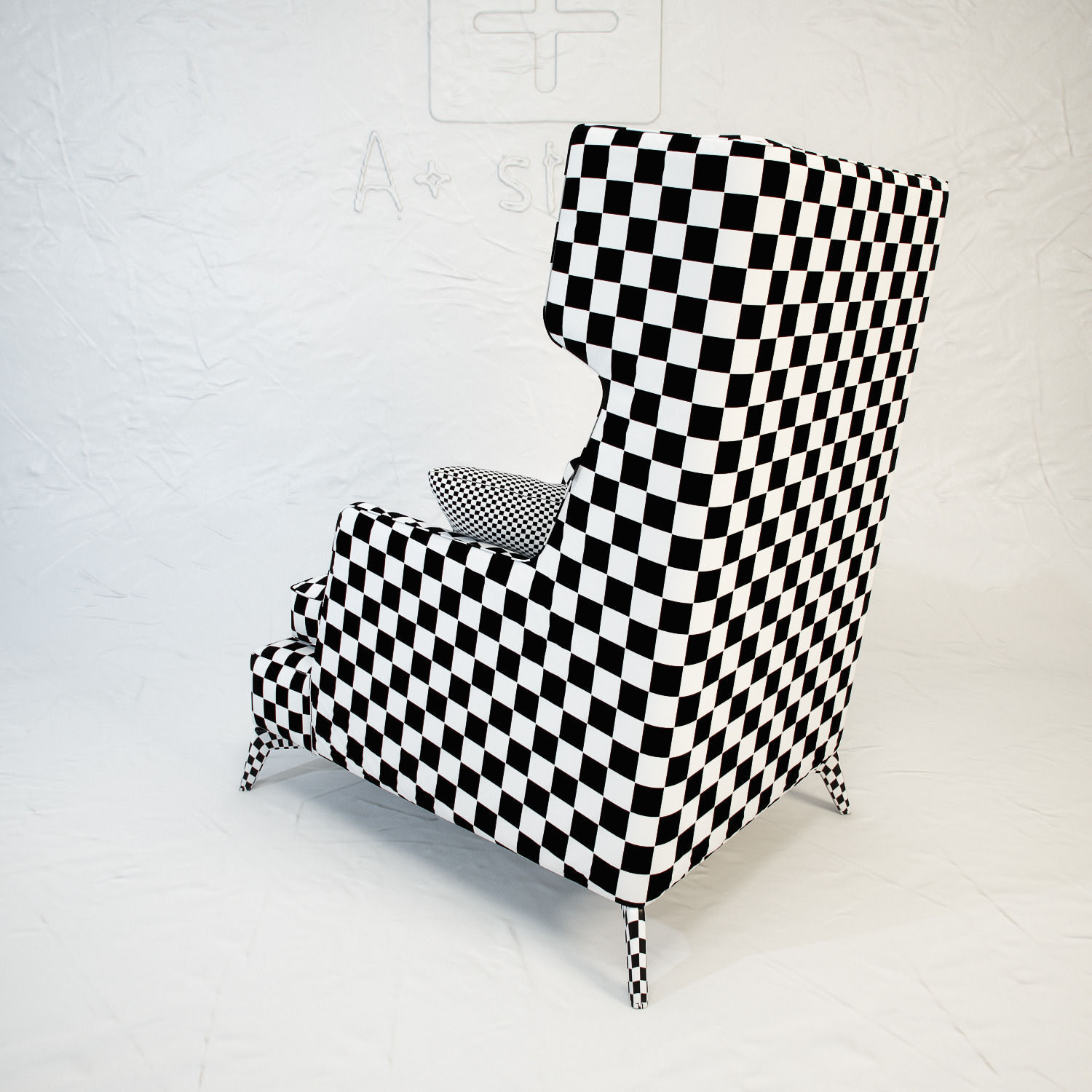 VIBIEFFE Class 680 highchair 3D model_5