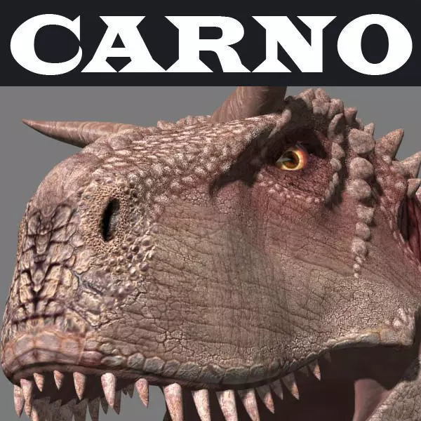 Carnotaur Resurrection - dinosaur 3d model 3D model