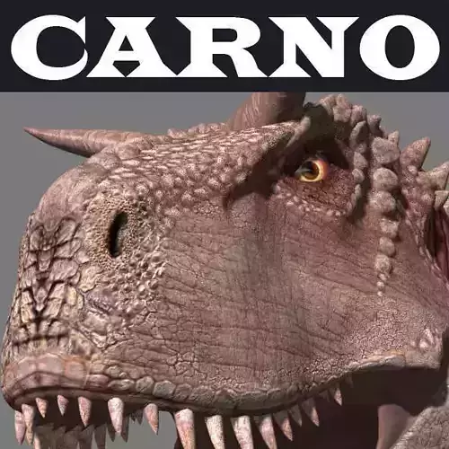 Carnotaur Resurrection - dinosaur 3d model 3D model